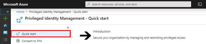 Azure Active Directory (Azure AD) Privileged Identity Management (PIM)